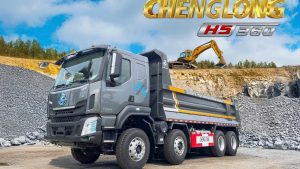 XE TẢI BEN CHENGLONG H5 360 HP (8x4) CẦU LÁP