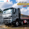XE TẢI BEN CHENGLONG H7 400 HP (8X4) CẦU DẦU