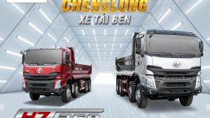 XE TẢI BEN CHENGLONG H7 8x4 350HP - THÙNG U